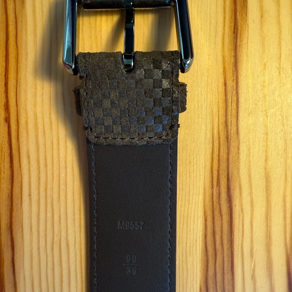 louis vuitton chrome belt